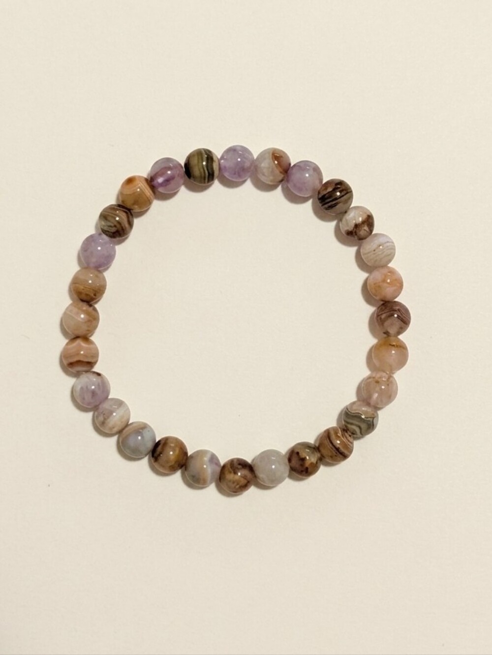 Rare Rainbow Amethyst Bracelet - Picture 2 of 9